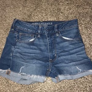 american eagle jean shorts